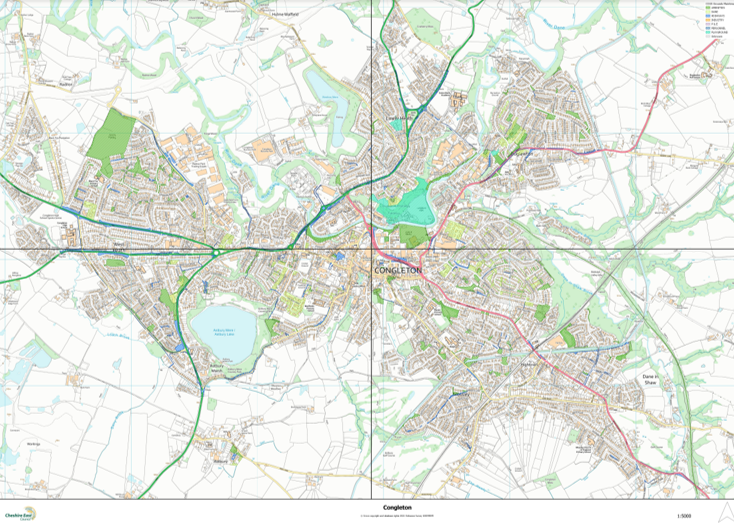 Outdoor Congleton Map