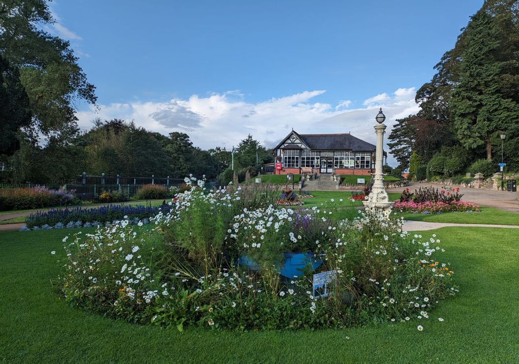 Congleton Park with Water Fountain