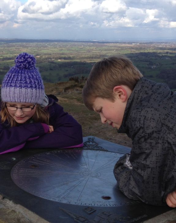 Children on Bosley Cloud