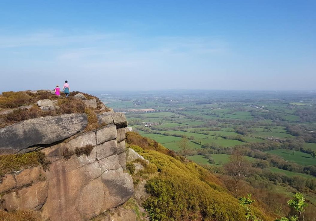 A view over the Cheshire Plain