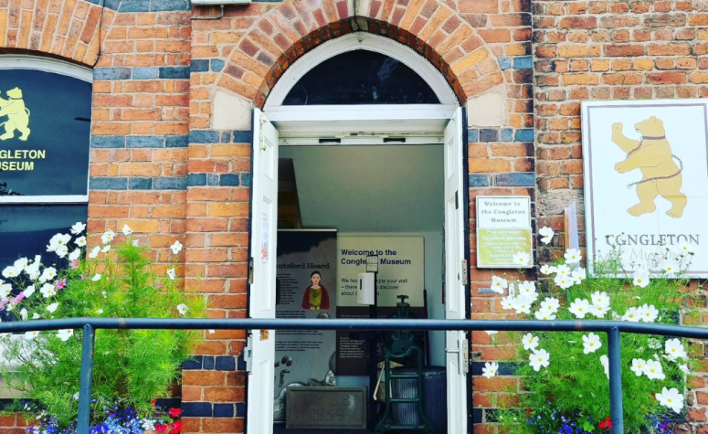 Outside Congleton Museum