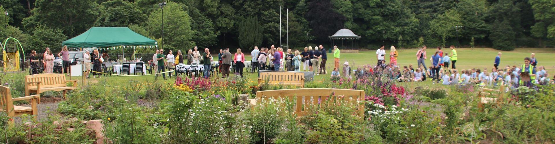 Congleton Park with Bee Garden Event
