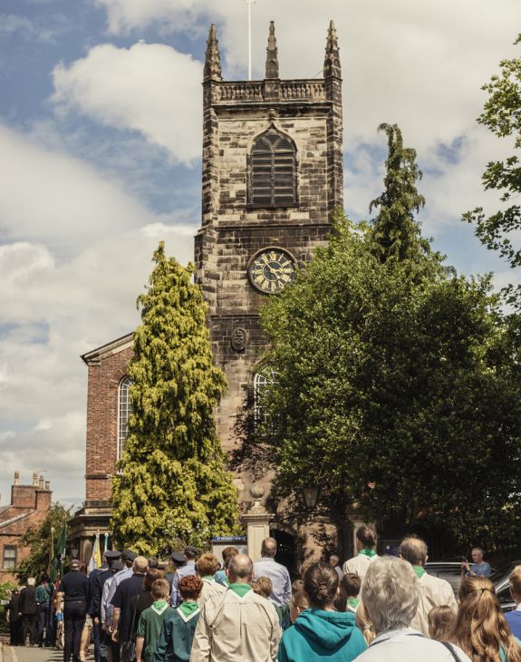 St Peters Church Entrance Congleton