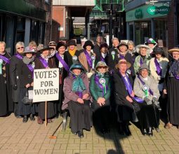 Elizabeth's group who campaigned and raised funds for the statue.