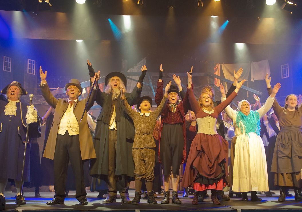 Local theatre performance of Oliver