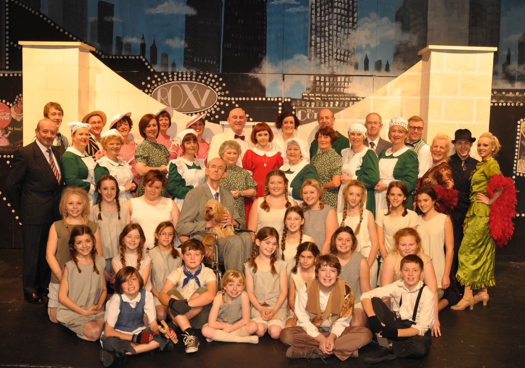 Local theatre performance of Annie