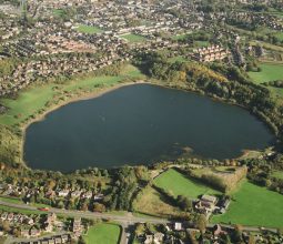 Aerial View of Astbury Mere