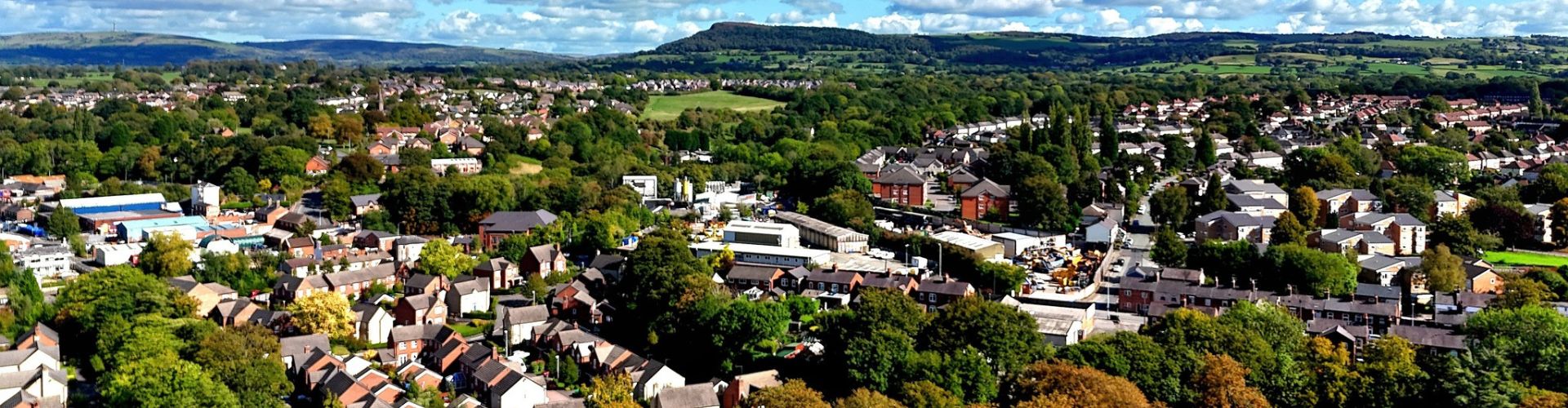 View over Congleton towards the Cloud