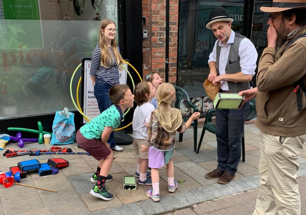 Summer Play day Congleton Town Centre