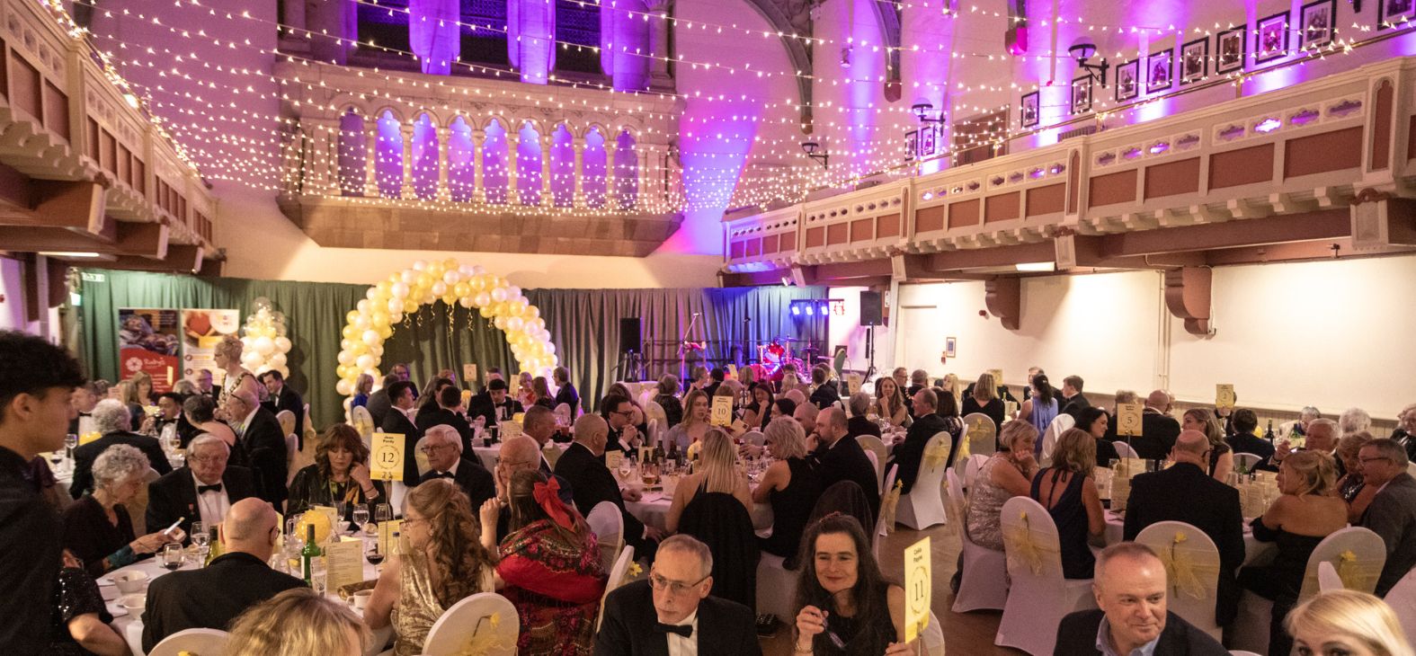 Mayors ball fine dining at the Town Hall