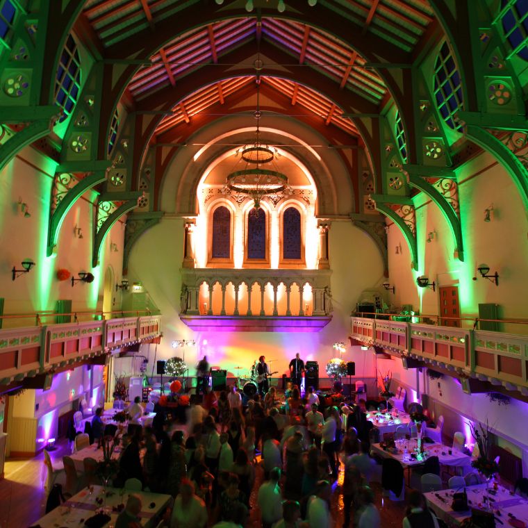 Congleton Town Hall interior grand hall