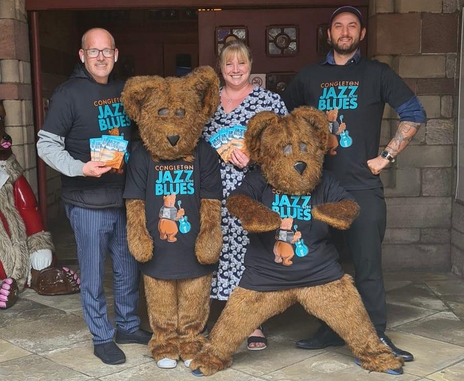 Congleton Bears at Jazz and Blues Festival